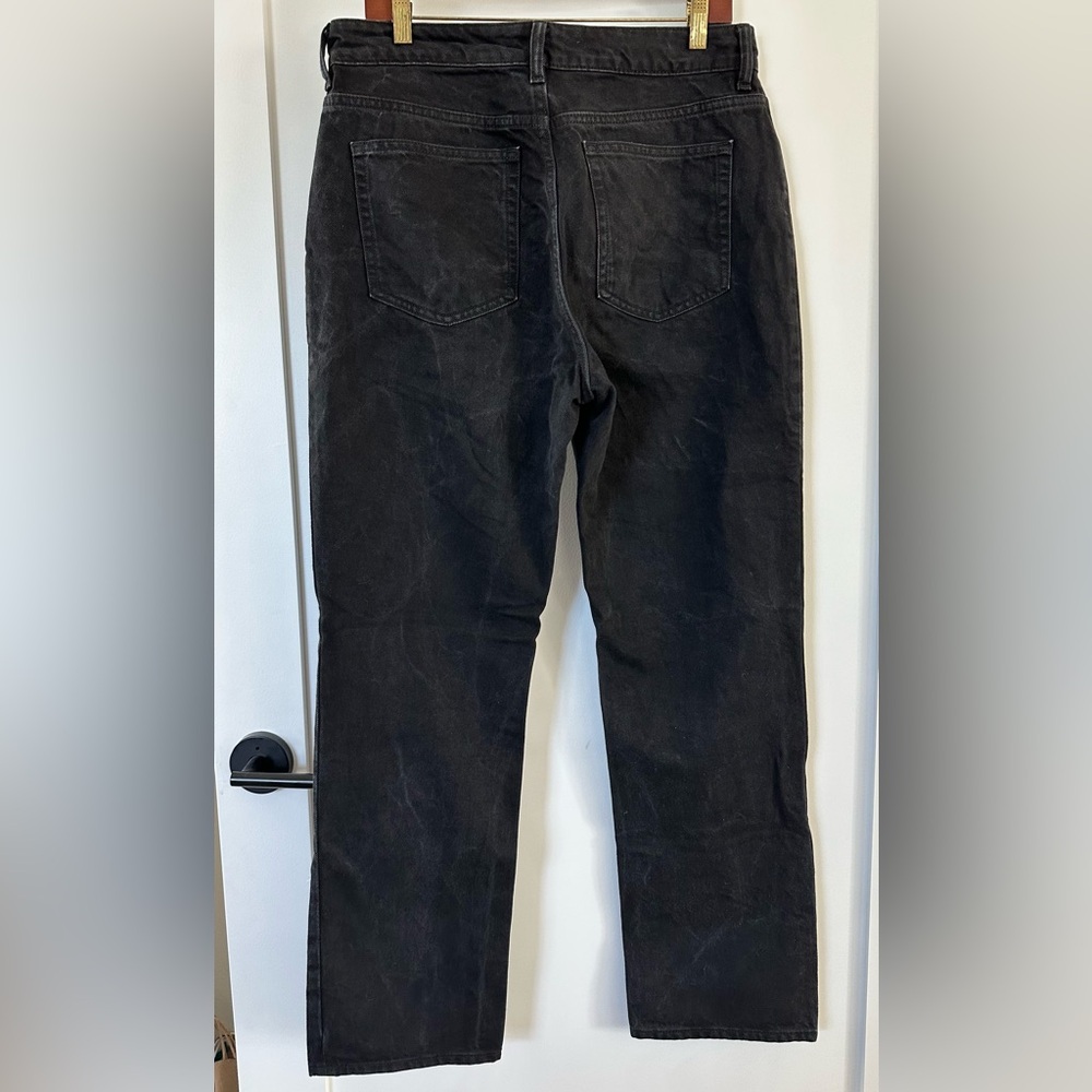 H&M Black Straight Leg Jeans - Picture 2 of 4
